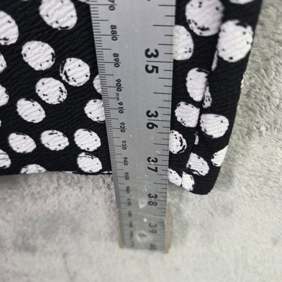 Womens LuLaRoe Black & White Polka Dot Bodycon Dress Long Sleeve Polyester XS - Picture 6 of 7